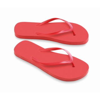 Chanclas de playa en PE publicitarias